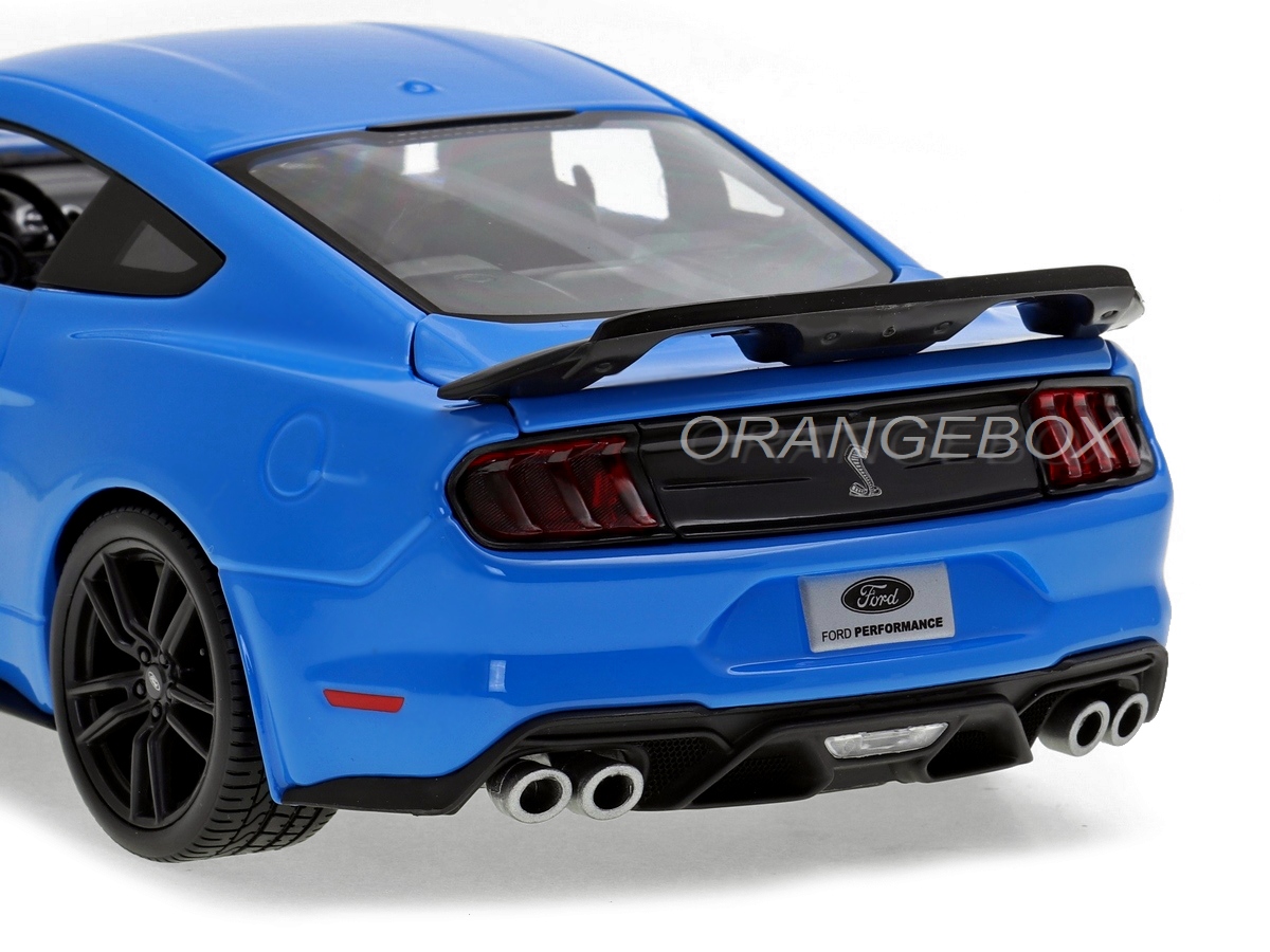 Ford Mustang Shelby GT500 1:18 Maisto Azul - 20 anos! Loja on-line